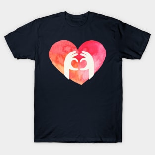 Hands Shaping Heart T-Shirt